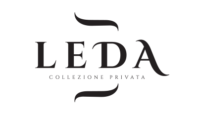 Логотип COLLEZIONE PRIVATA LEDA - графитовый